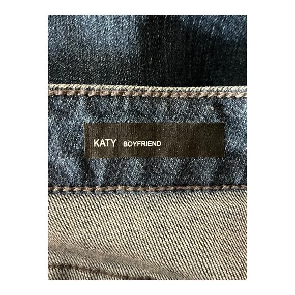 Kut from the Kloth jeans Katy boyfriend denim distressed blue size 22W - Picture 5 of 6